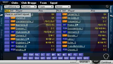 Championship Manager 2007 (EU) screen shot game playing